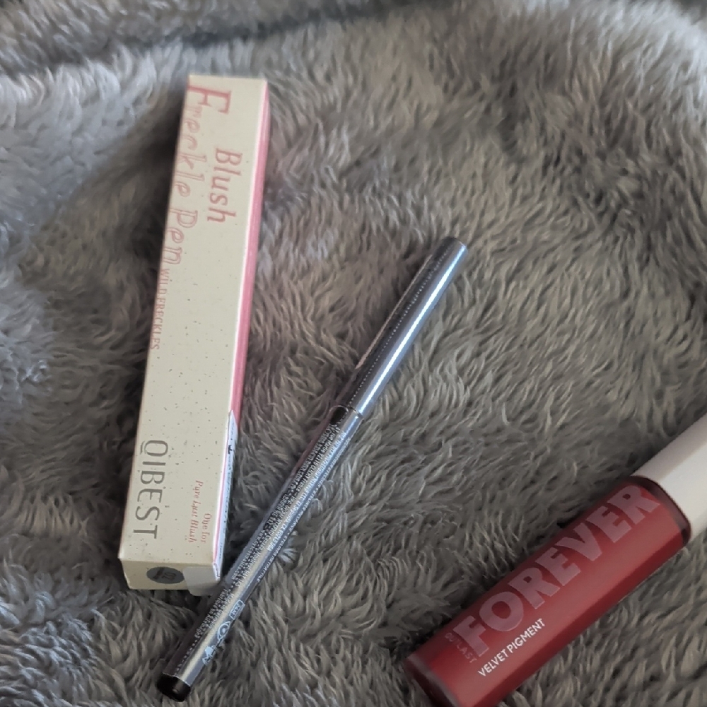Makeup Trio- Blush Freckle Pen, Lip Pigment, Eyeliner